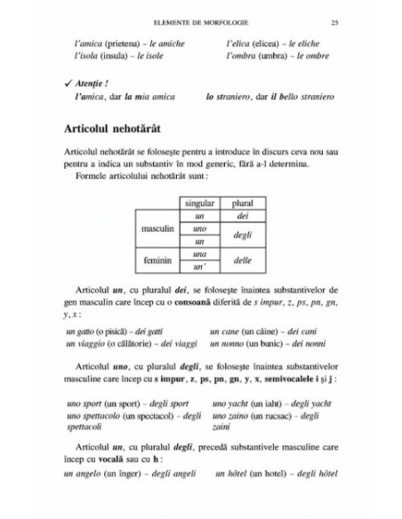 Limba italiană. Prima ta gramatică