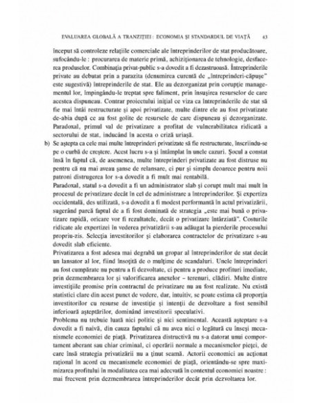 O analiză critică a tranziției