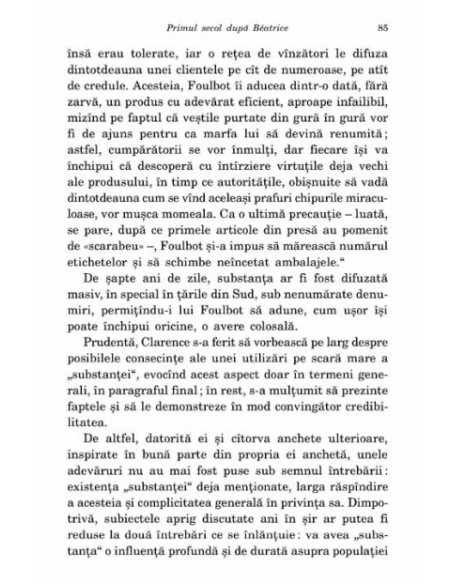 Primul secol după Beatrice