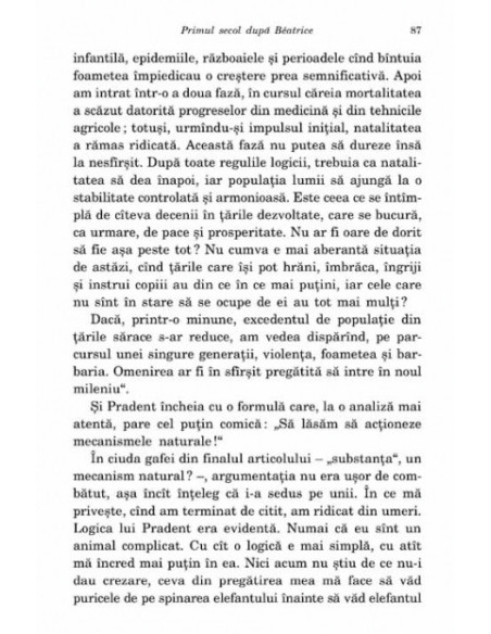 Primul secol după Beatrice