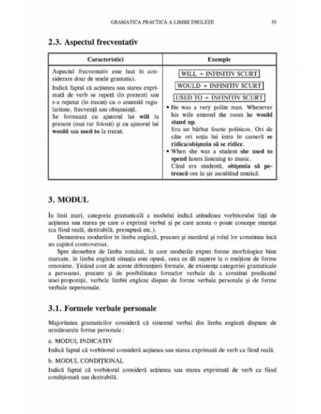 Gramatica practică a limbii engleze