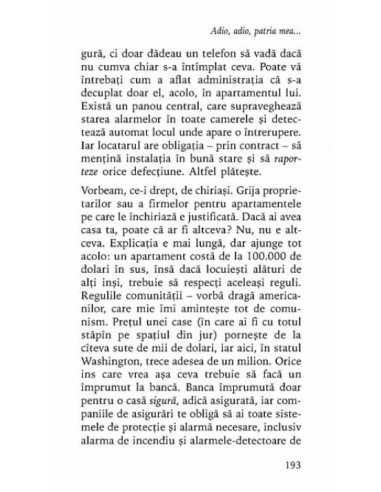 Adio, adio, patria mea cu î din i, cu...