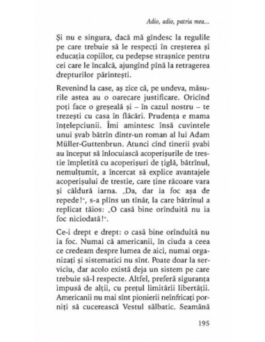 Adio, adio, patria mea cu î din i, cu...