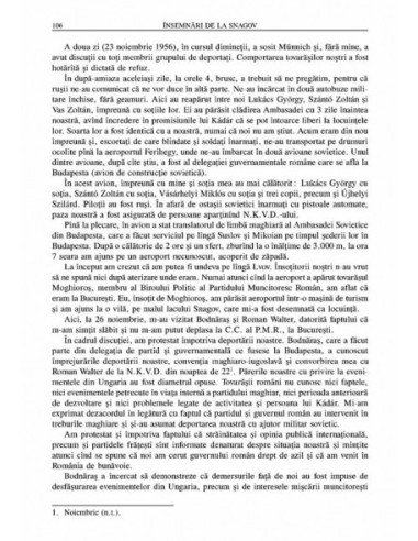 Însemnări de la Snagov.... Însemnări de la Snagov....