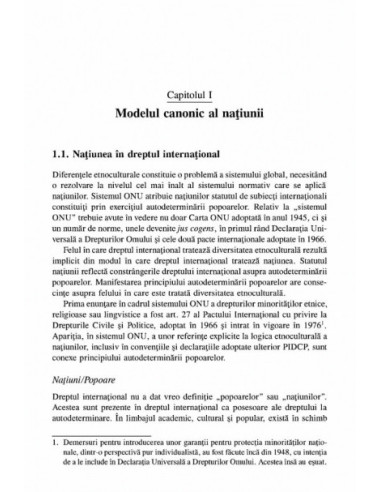 Națiuni și minorități Națiuni și minorități