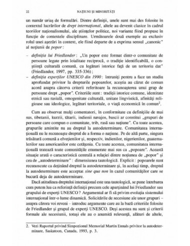 Națiuni și minorități Națiuni și minorități