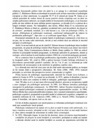 Revista de Psihologie... Revista de Psihologie...