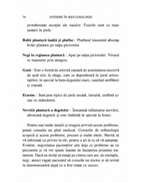 Inițiere în reflexologie. 