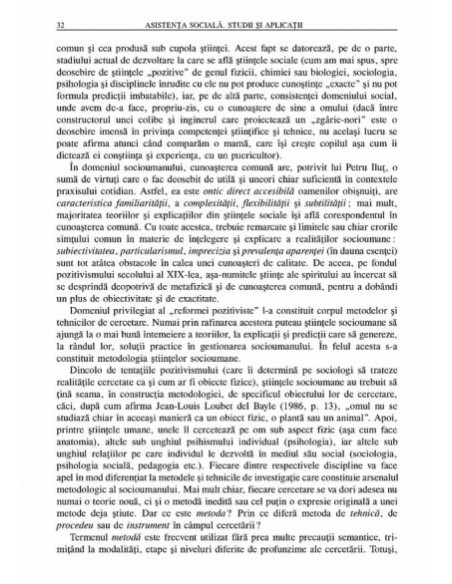 Asistență socială. Studii și aplicații