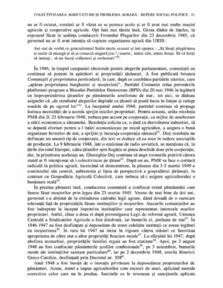 Țărănimea și puterea. Procesul de colectivizare a agriculturii în România (1949-1962)