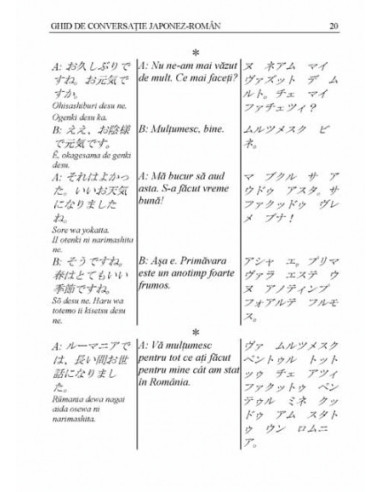 Ghid de conversație japonez-român