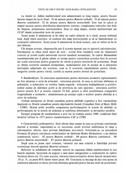 Testarea psihologică. Inteligență și aptitudinile