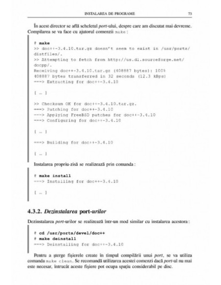 FreeBSD. Utilizare. Administrare. Configurare