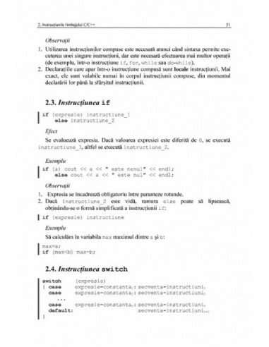 Programarea în limbajul C/C++ pentru...