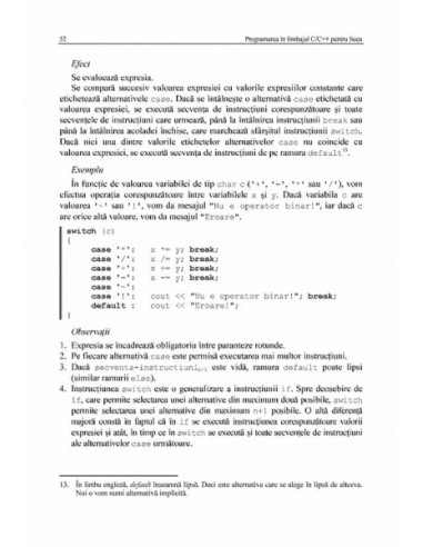 Programarea în limbajul C/C++ pentru...