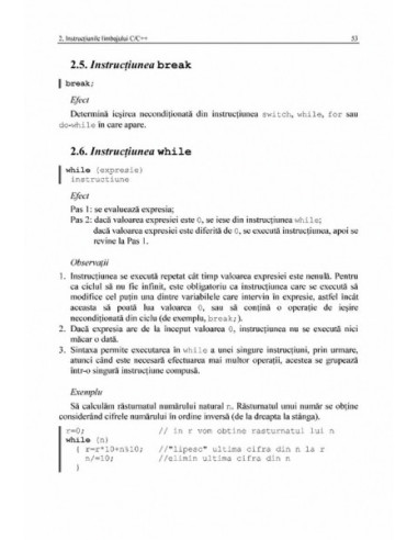 Programarea în limbajul C/C++ pentru...