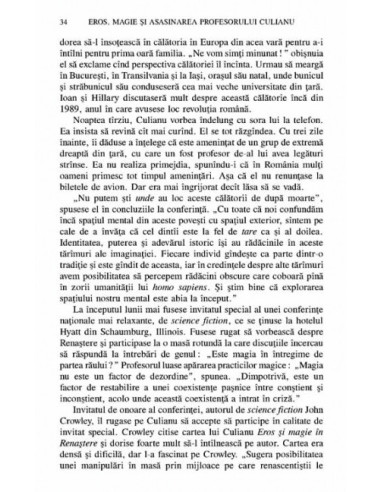 Eros, magie şi asasinarea... Eros, magie şi asasinarea...