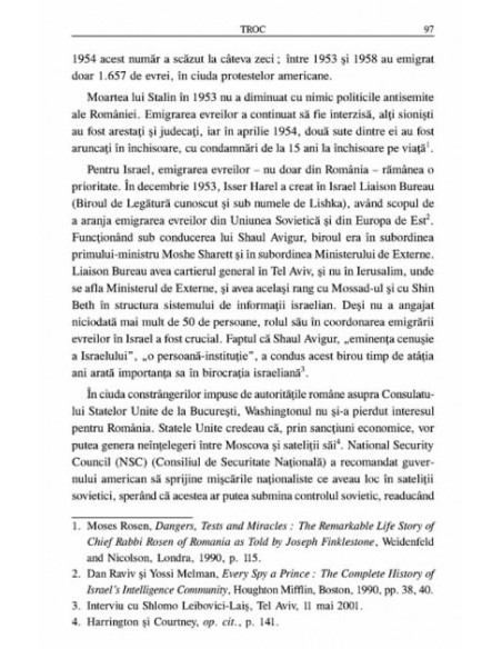 Răscumpărarea evreilor. Istoria acordurilor secrete dintre România și Israel