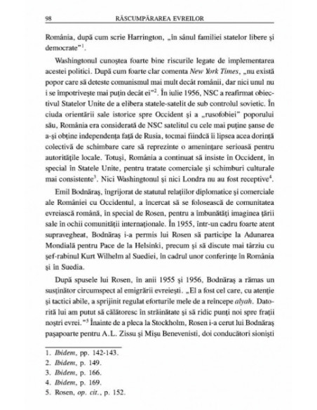 Răscumpărarea evreilor. Istoria acordurilor secrete dintre România și Israel