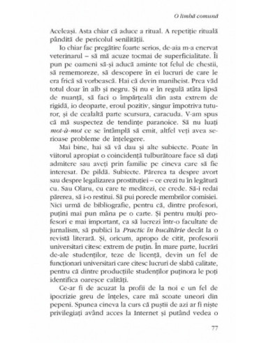 O limbă comună O limbă comună