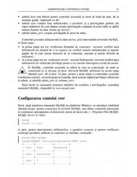 Dezvoltarea aplicațiilor WEB folosind XHTML, PHP și MySQL