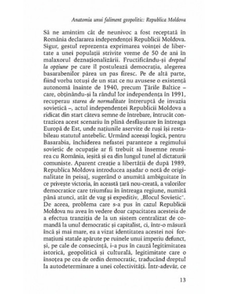 Anatomia unui faliment geopolitic: Republica Moldova