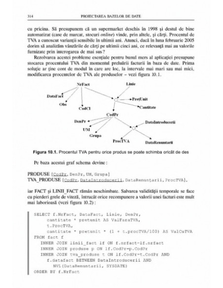 Proiectarea bazelor de date. Normalizare și postnormalizare. Implementări SQL și Oracle