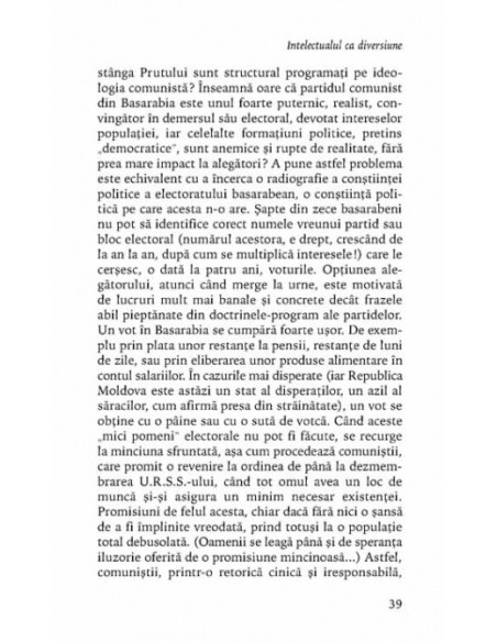 Intelectualul ca diversiune. Fragmente tragicomice de inadecvare la realitate