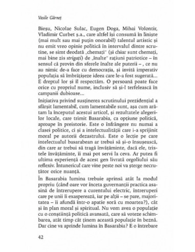 Intelectualul ca diversiune....