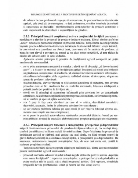 Didactica specialităților agricole