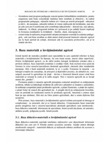 Didactica specialităților agricole