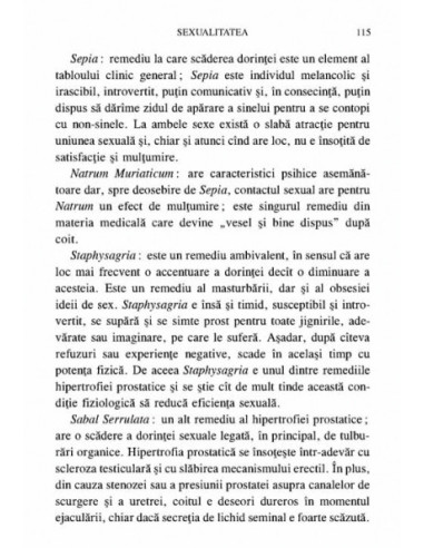 Homeopatie şi sexualitate