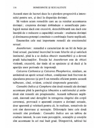 Homeopatie şi sexualitate
