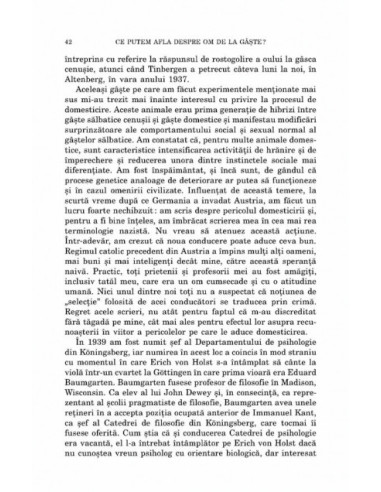 Ce putem afla despre om de la gâşte?