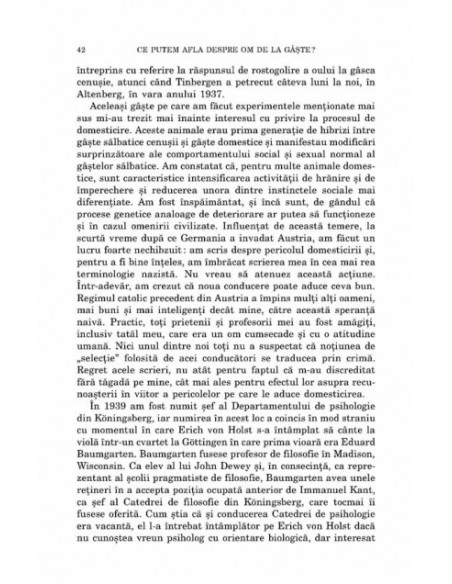 Ce putem afla despre om de la gâşte?