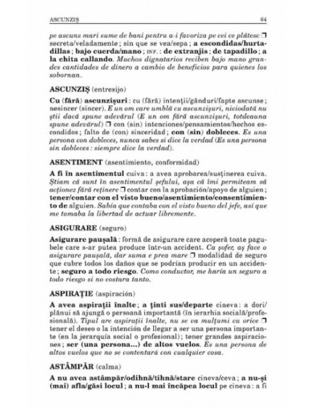 Dicționar român-spaniol de expresii și locuțiuni