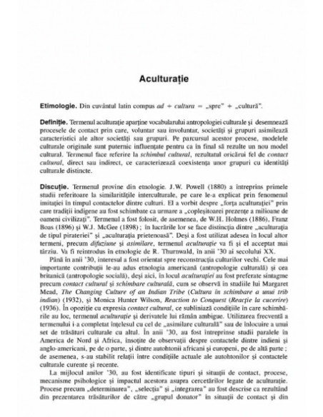 Vocabular pentru societăţi plurale / A pluralis tarsadalmak szotara