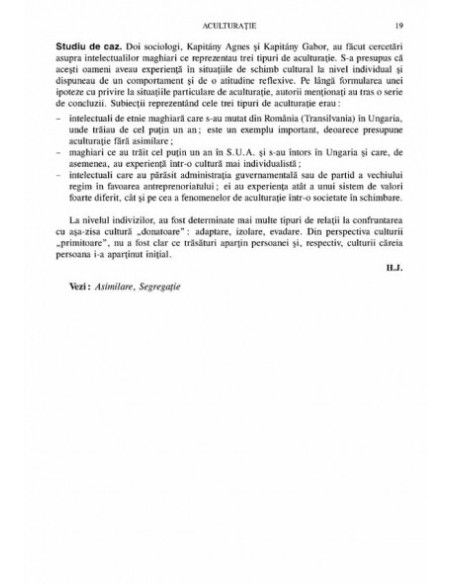 Vocabular pentru societăţi plurale / A pluralis tarsadalmak szotara