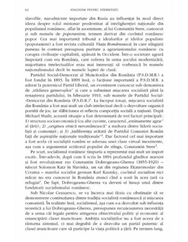 Stalinism pentru eternitate