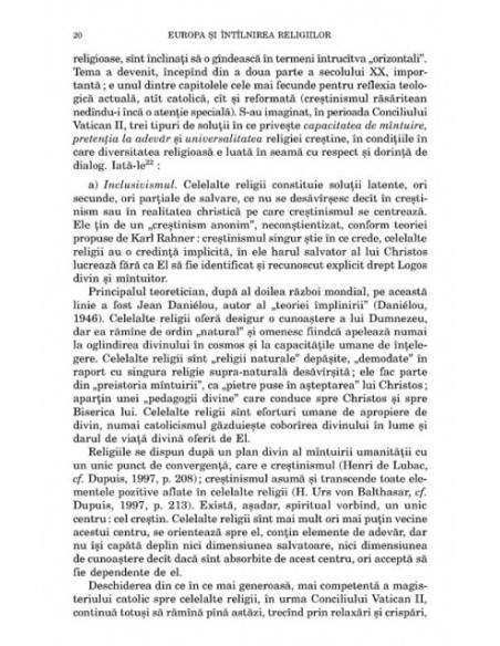Europa şi întîlnirea religiilor