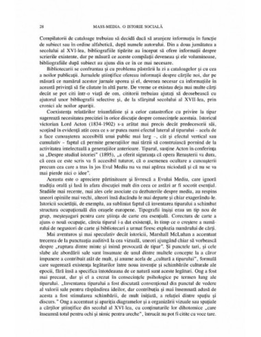 Mass-media. O istorie socială. De la...