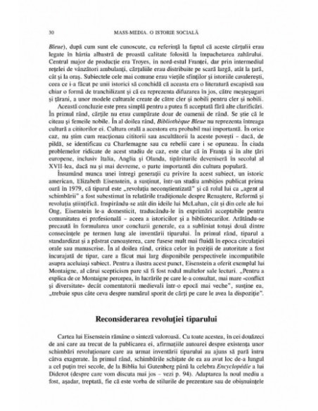 Mass-media. O istorie socială. De la Gutenberg la Internet