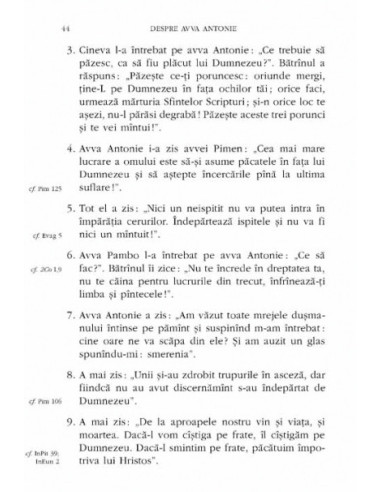 Patericul sau Apoftegmele Părinților... Patericul sau Apoftegmele Părinților...