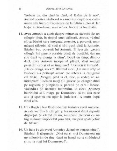 Patericul sau Apoftegmele Părinților din pustiu