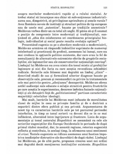 Eugenie și modernizare în România... Eugenie și modernizare în România...