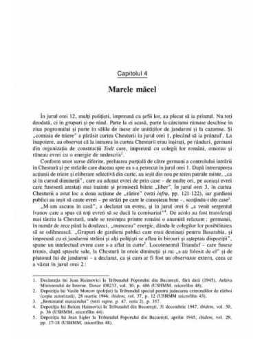 Preludiu la asasinat. Pogromul de la...