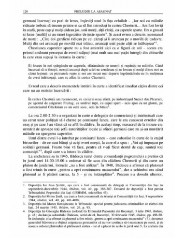 Preludiu la asasinat. Pogromul de la...