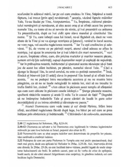 Septuaginta 3. 1-2 Paralipomene • 1-2 Ezdra • Ester • Iudit • Tobit • 1-4 Macabei