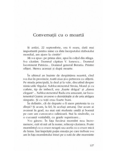 Conversații cu o moartă