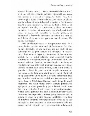 Conversații cu o moartă